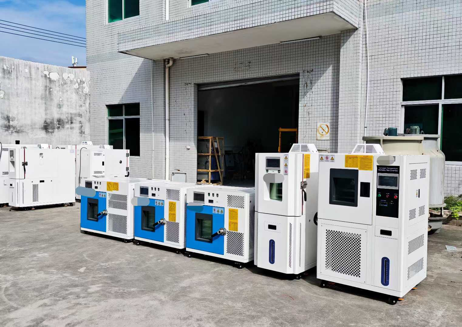 15臺恒溫恒濕箱、1臺冷熱沖擊箱